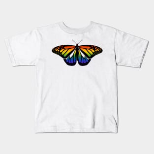 LGBTQ+ Pride Butterfly Kids T-Shirt